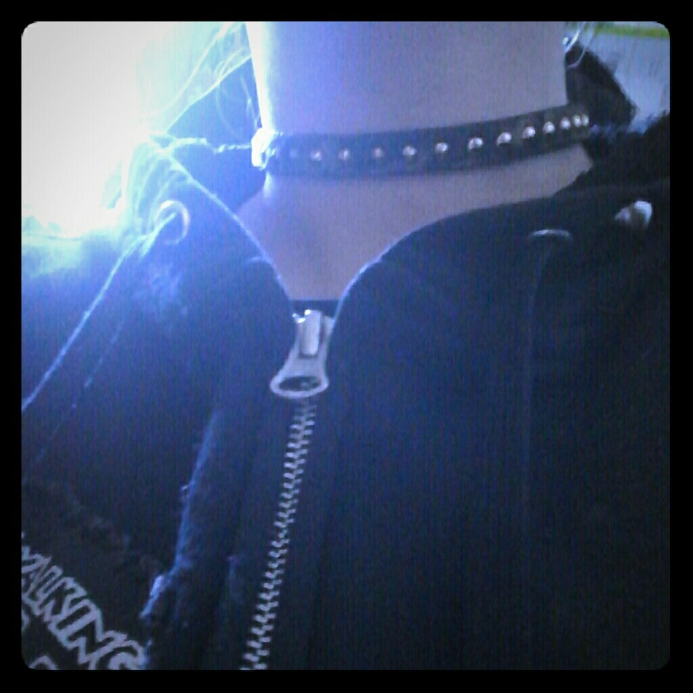 3/$20 Camo Choker Studded Necklace Adjustable